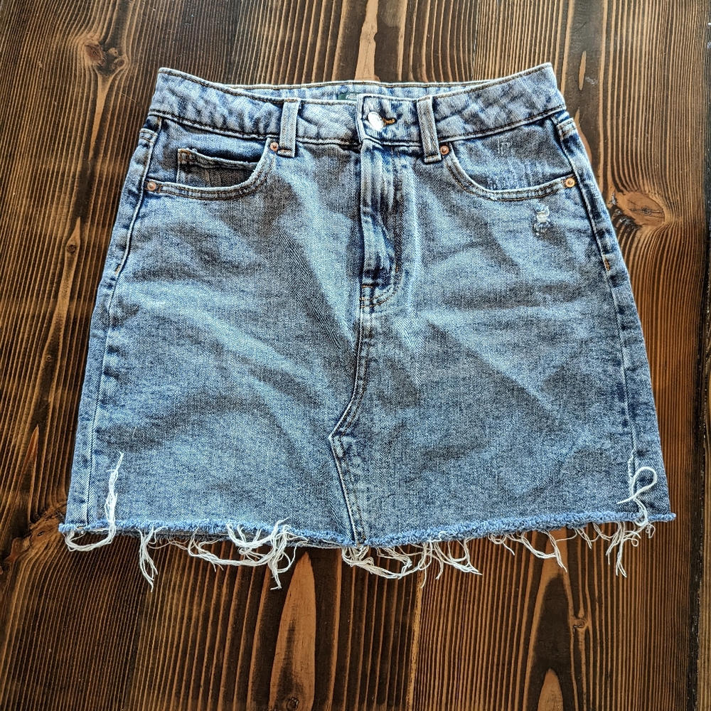 Wild fable denim mini skirt